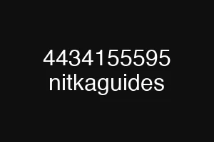 4434155595 nitkaguides