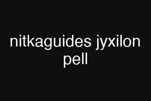 nitkaguides jyxilon pell